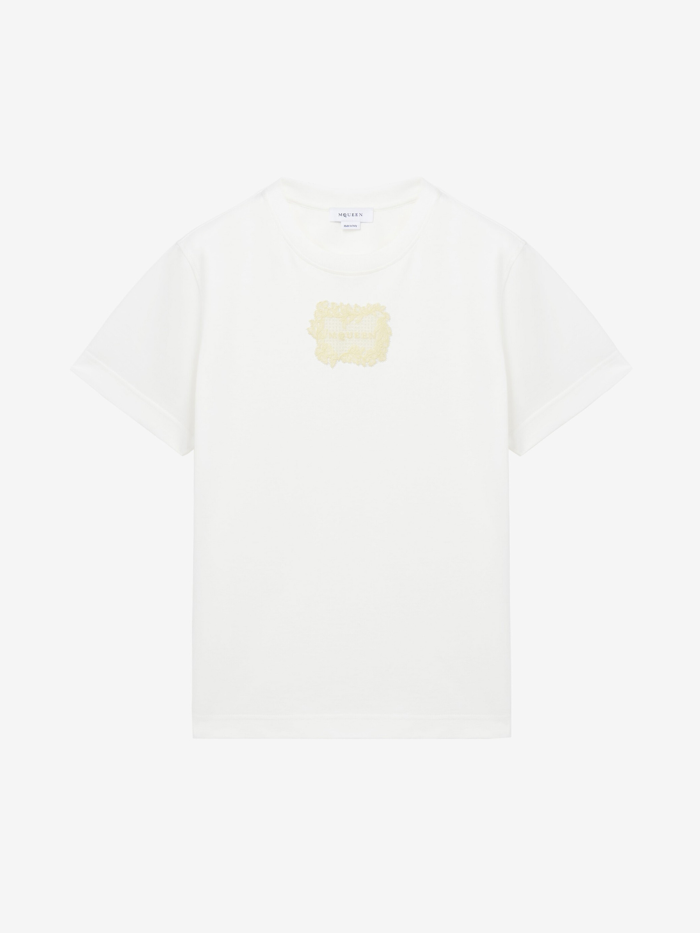 Embroidered Logo Patch T-shirt