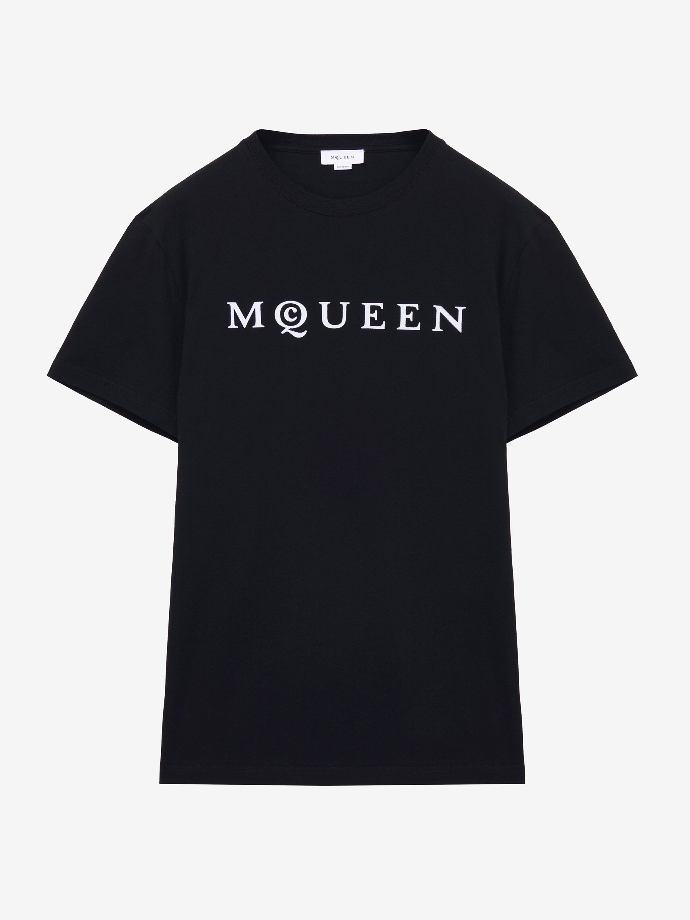 McQueen-T-Shirt pour Homme en Noir in 100% Coton | Alexander McQueen - image 1
