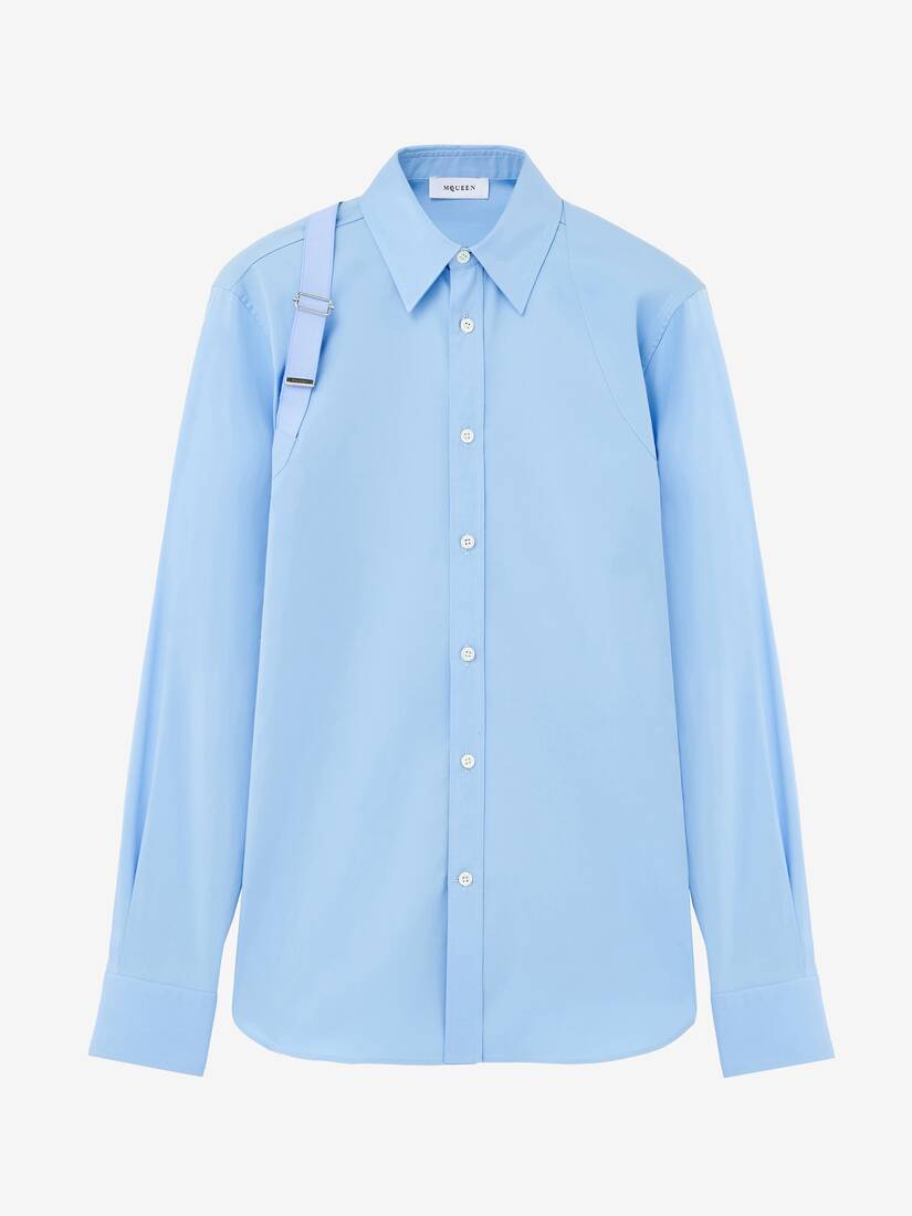 Logo Tape Harness Shirt | Alexander McQueen - image 1