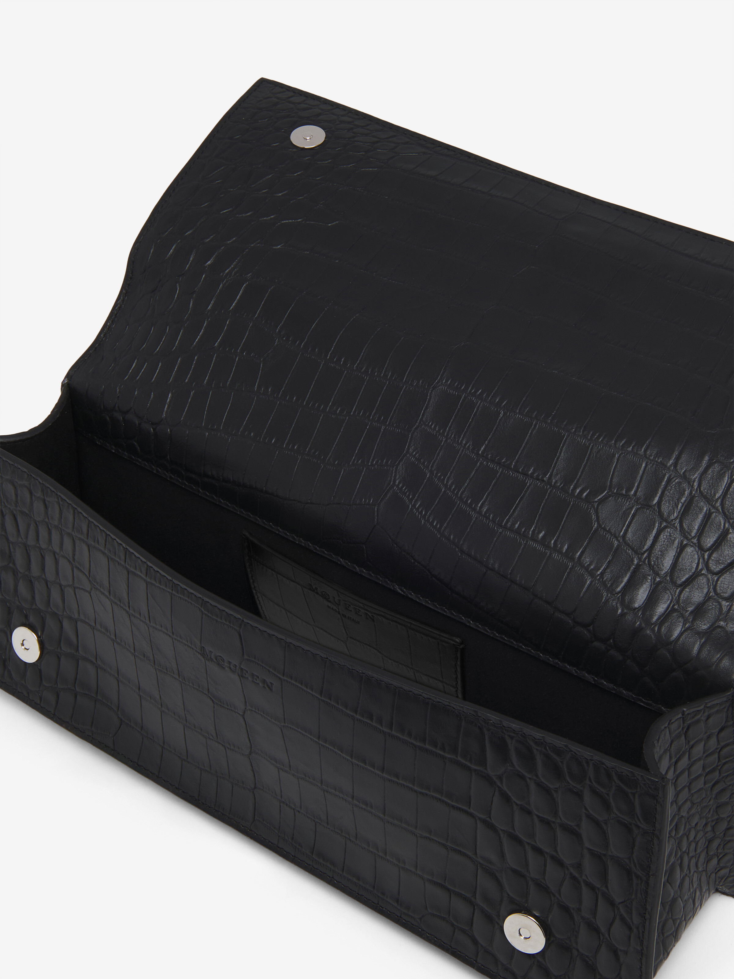 Women's Jewelled Top Handle in Black in Calf Leather | Alexander McQueen - image 5