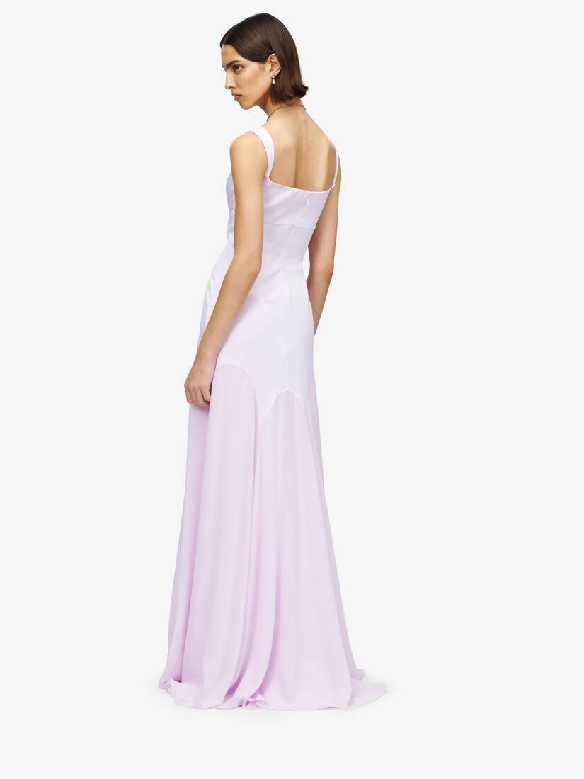 Abendkleid aus Satin