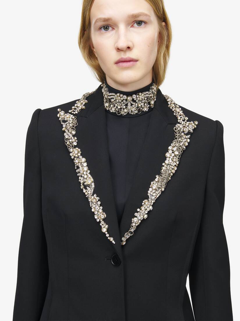 Chain Mail Embroidery Coat