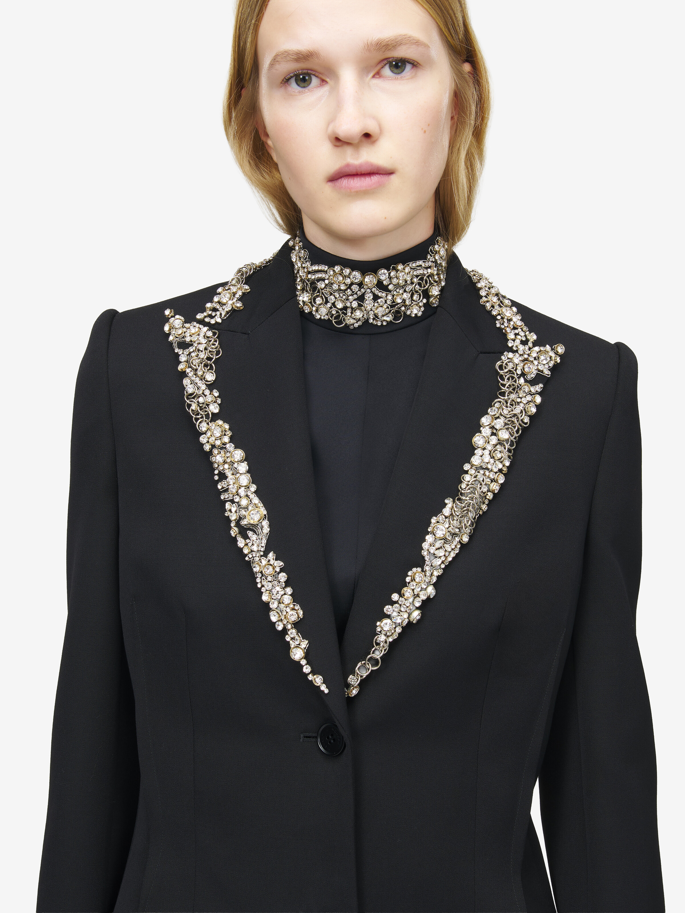 Chain Mail Embroidery Coat
