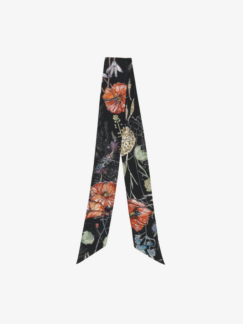 Spider Floral Scarf | Alexander McQueen - image 1