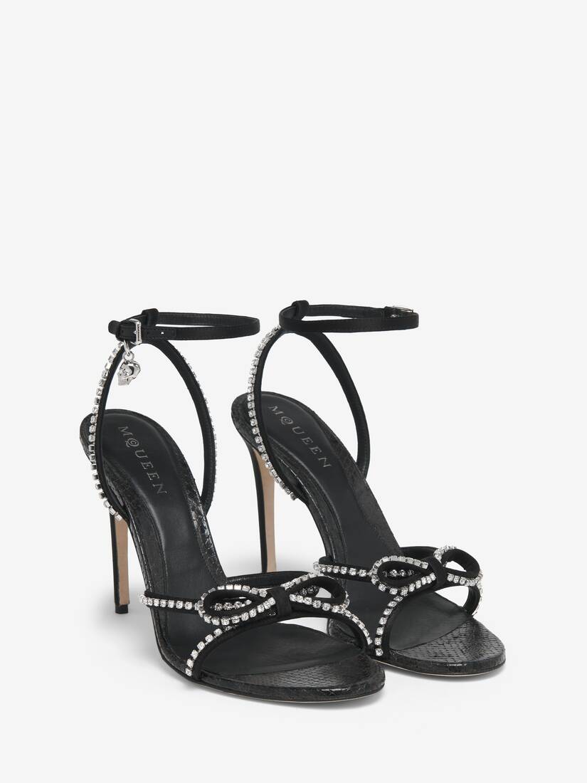 Crystal Bow Sandal