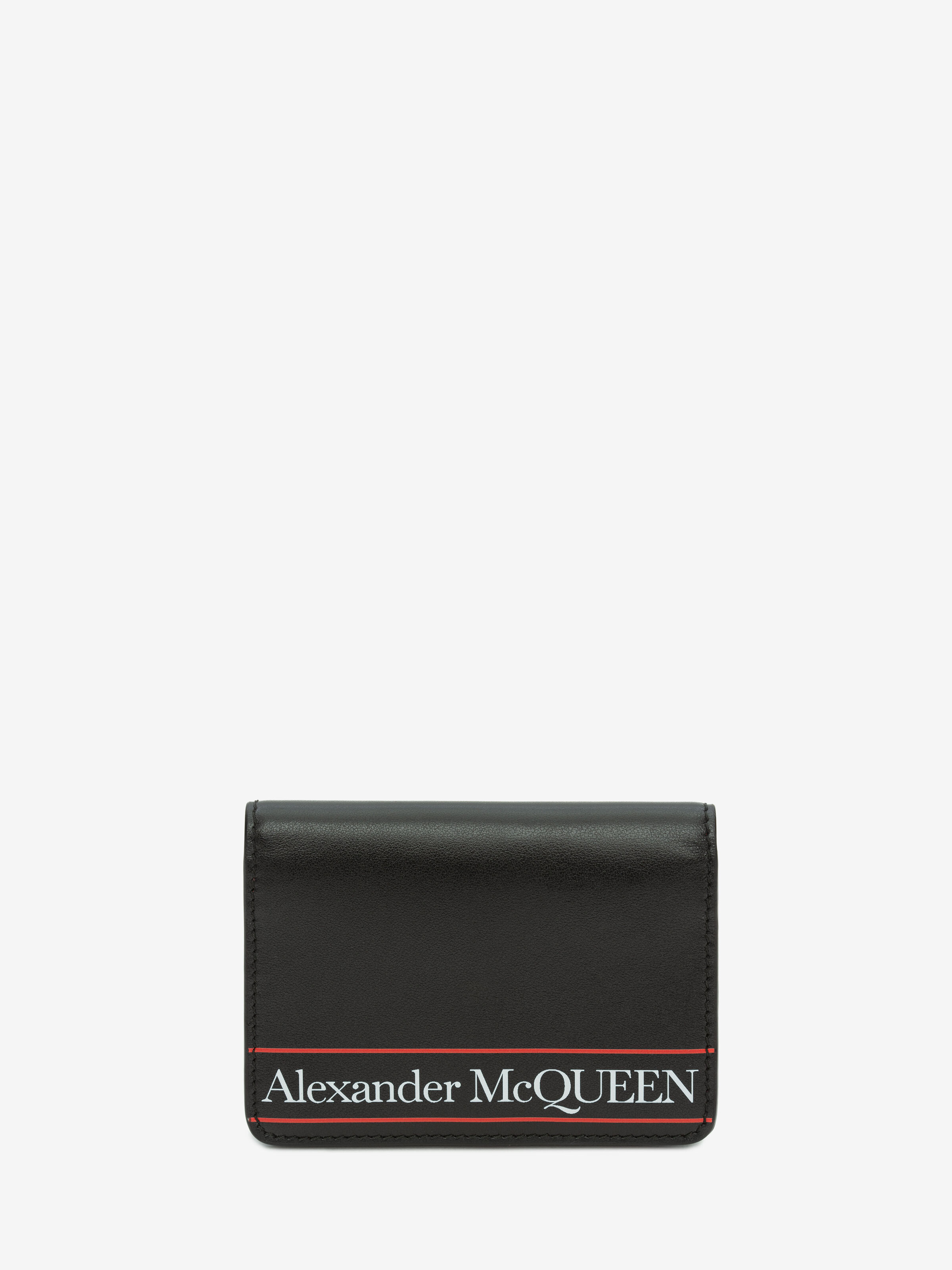 alexander mcqueen bifold card holder