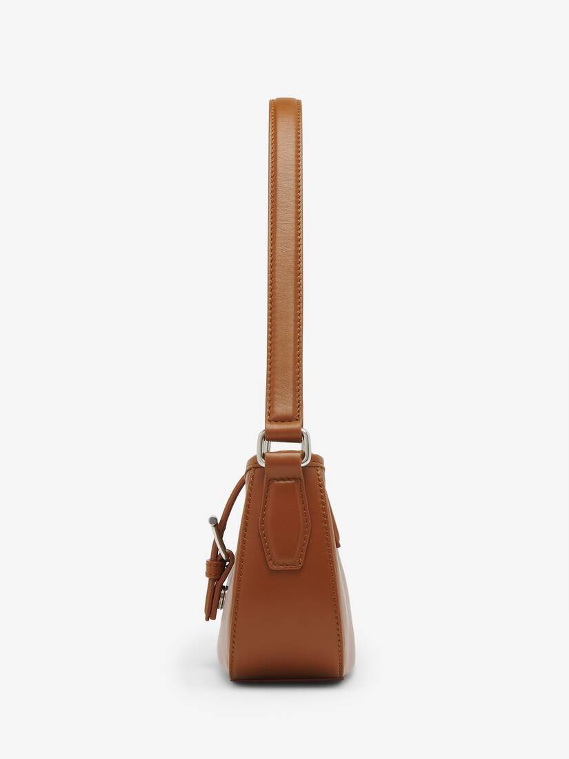 Borsa a spalla mini con fibbia a T