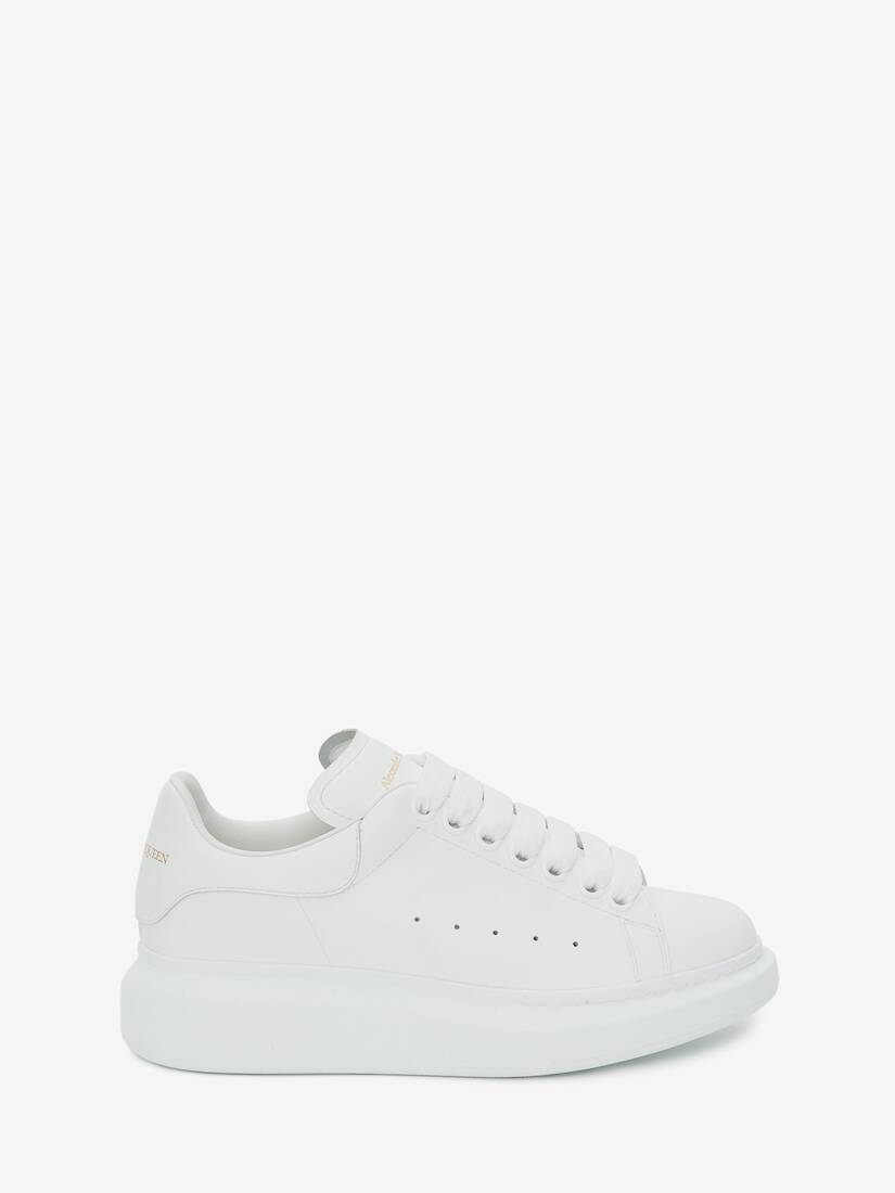 Alexander mcqueen oversized sneaker white on sale