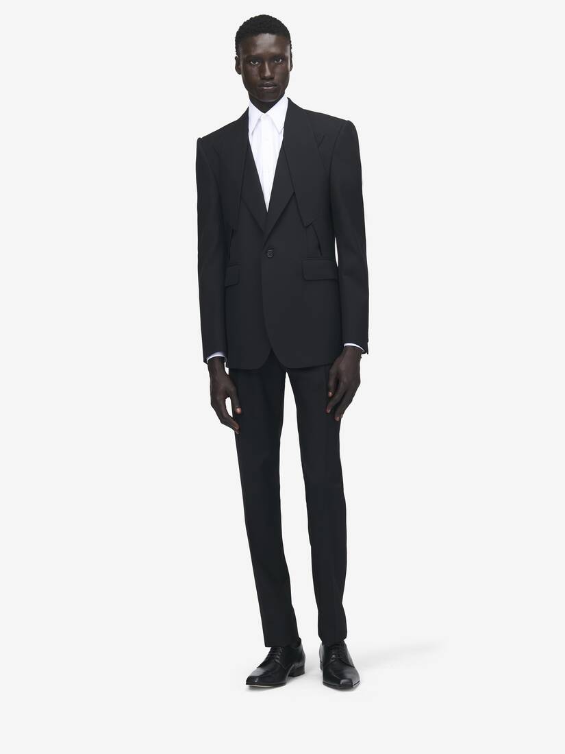 Reverse Lapel Single-breasted Jacket | Alexander McQueen - image 2