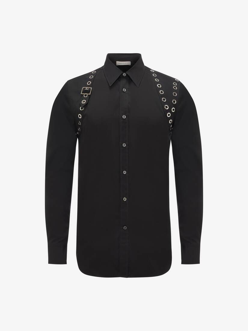 Chemise À Harnais Avec Œillets
