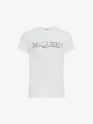 T-Shirt brodé McQueen
