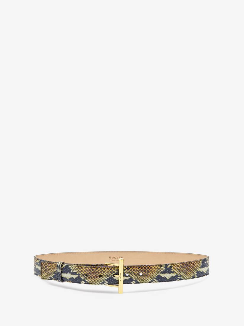 Ceinture McQueen T-Bar
