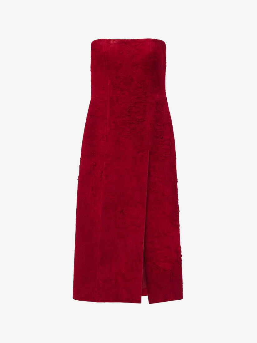 Suede Midi Dress