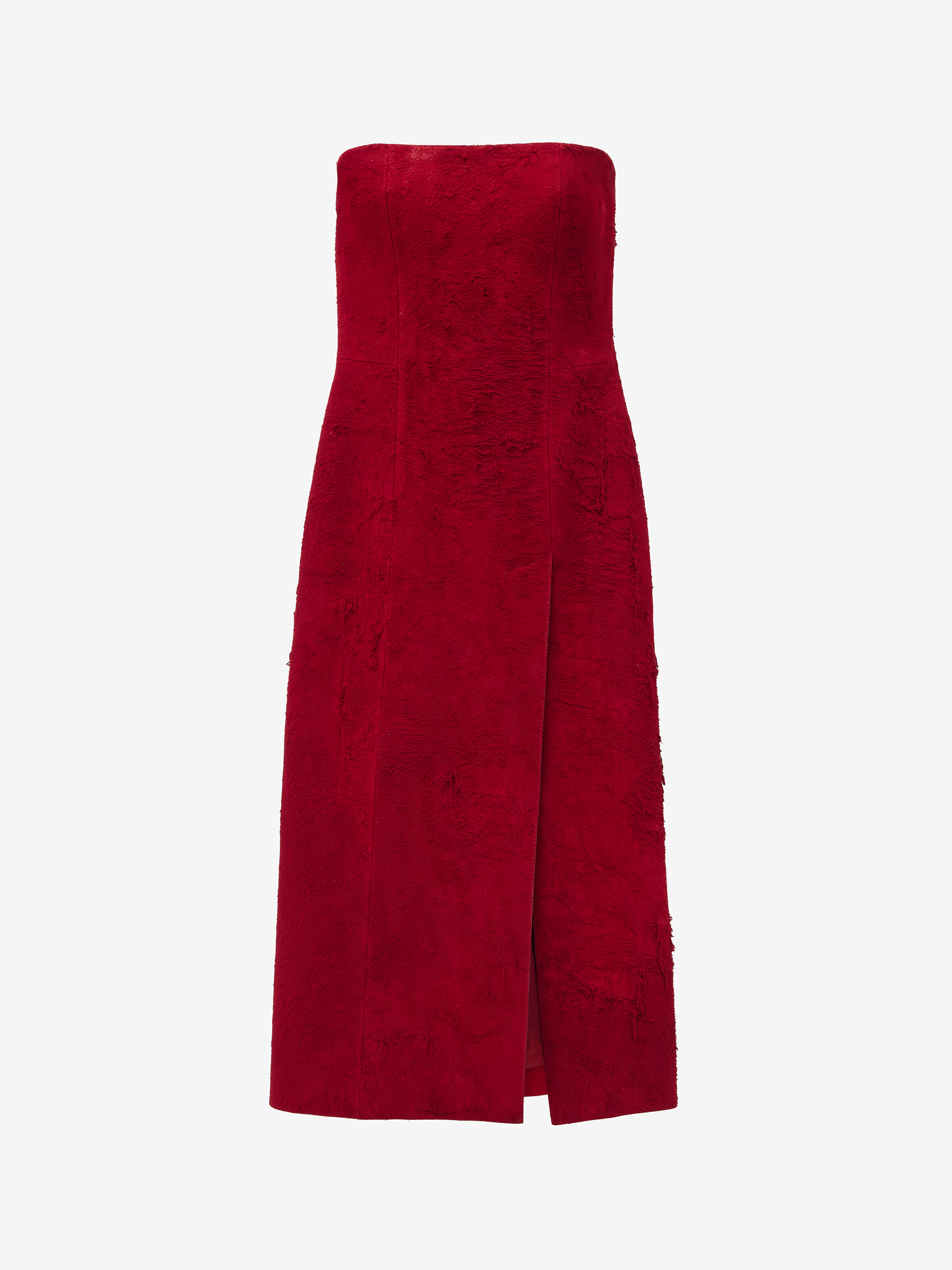 Suede Midi Dress
