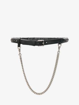 belt with chains hanging