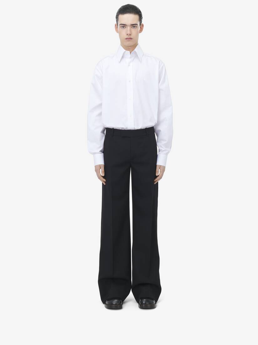 Low Rise Tuxedo Trousers