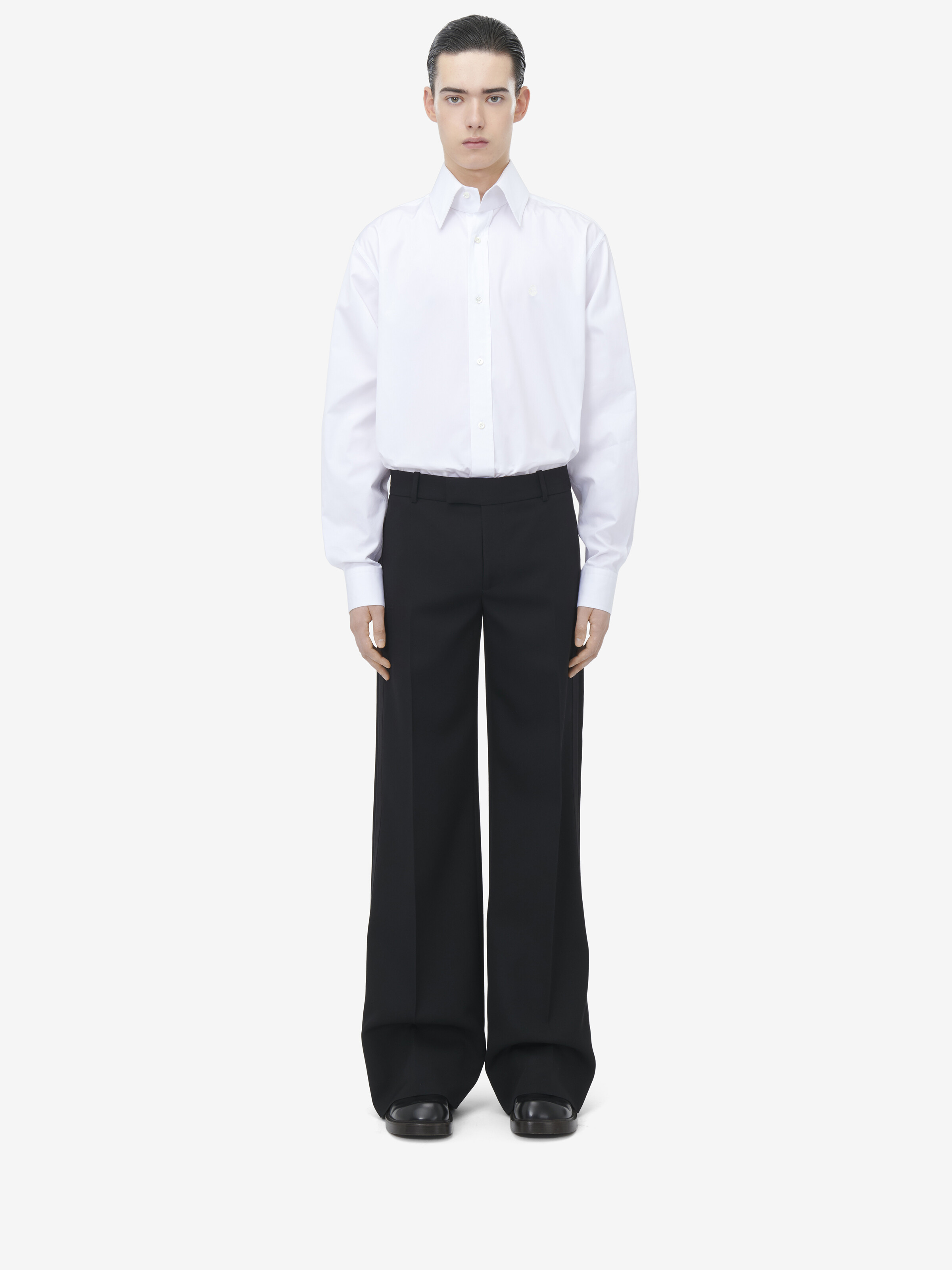 Low Rise Tuxedo Trousers