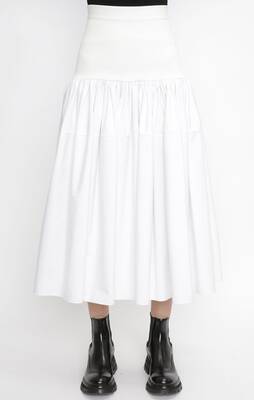 Hybrid Gathered Skirt