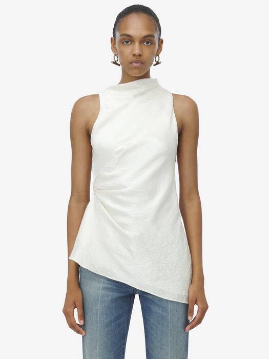 ALEXANDER MCQUEEN｜SLEEVELESS (791107 QEAD7 1000) Small-810287QEAFR8010_F.jpg?v=3