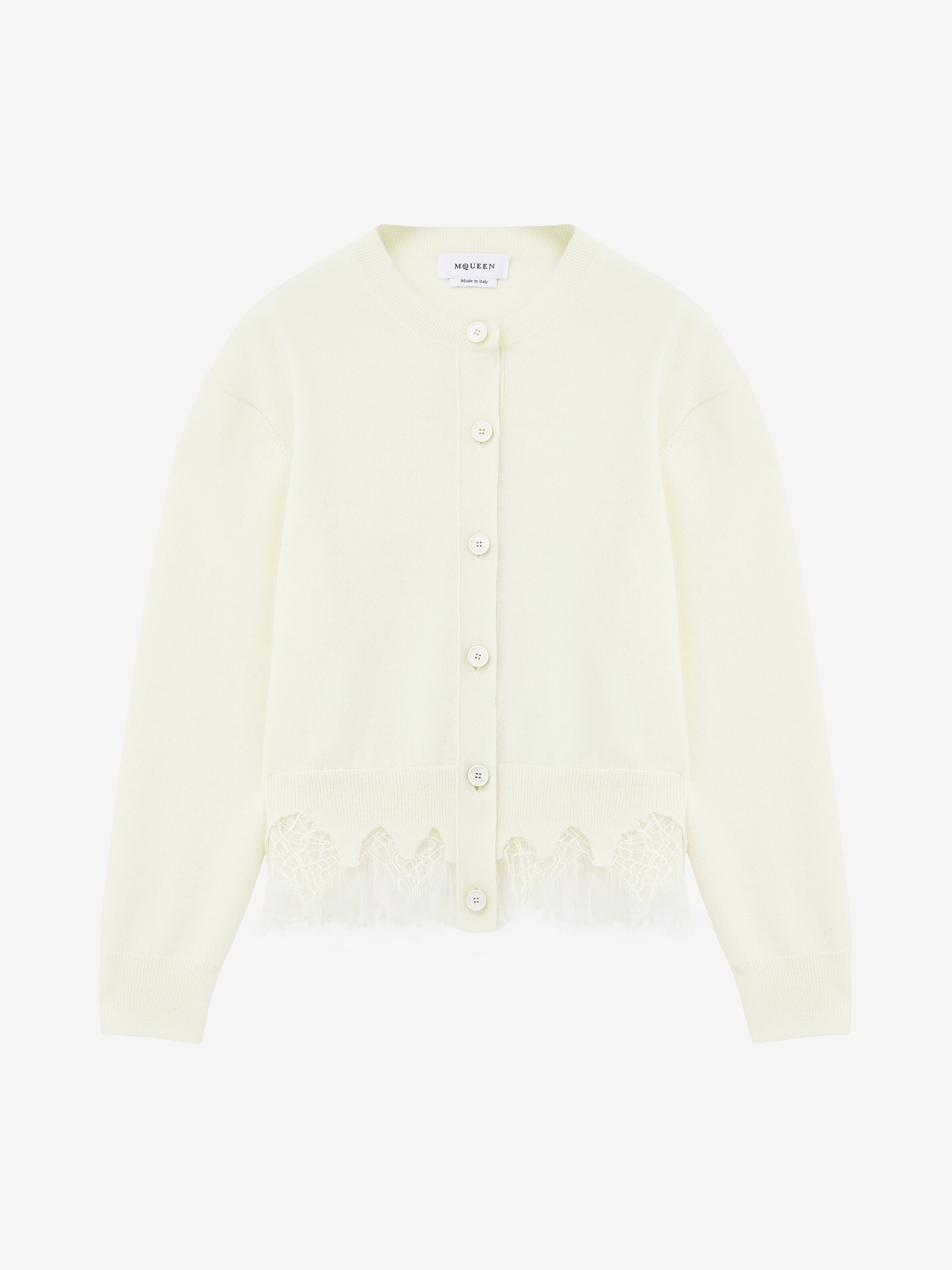 Cobweb Lace Shrunken Cardigan
