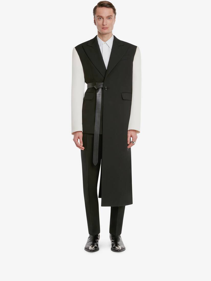 Asymmetric tailored jacket