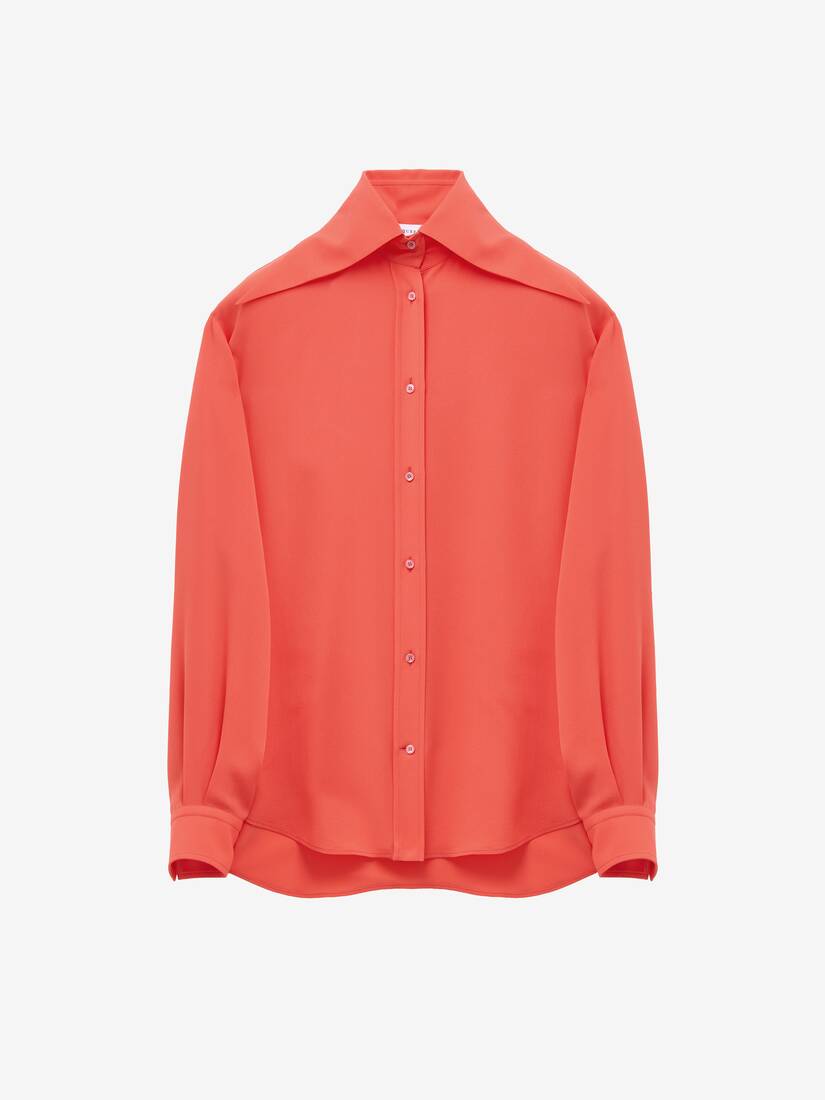 Exaggerated Collar Shirt