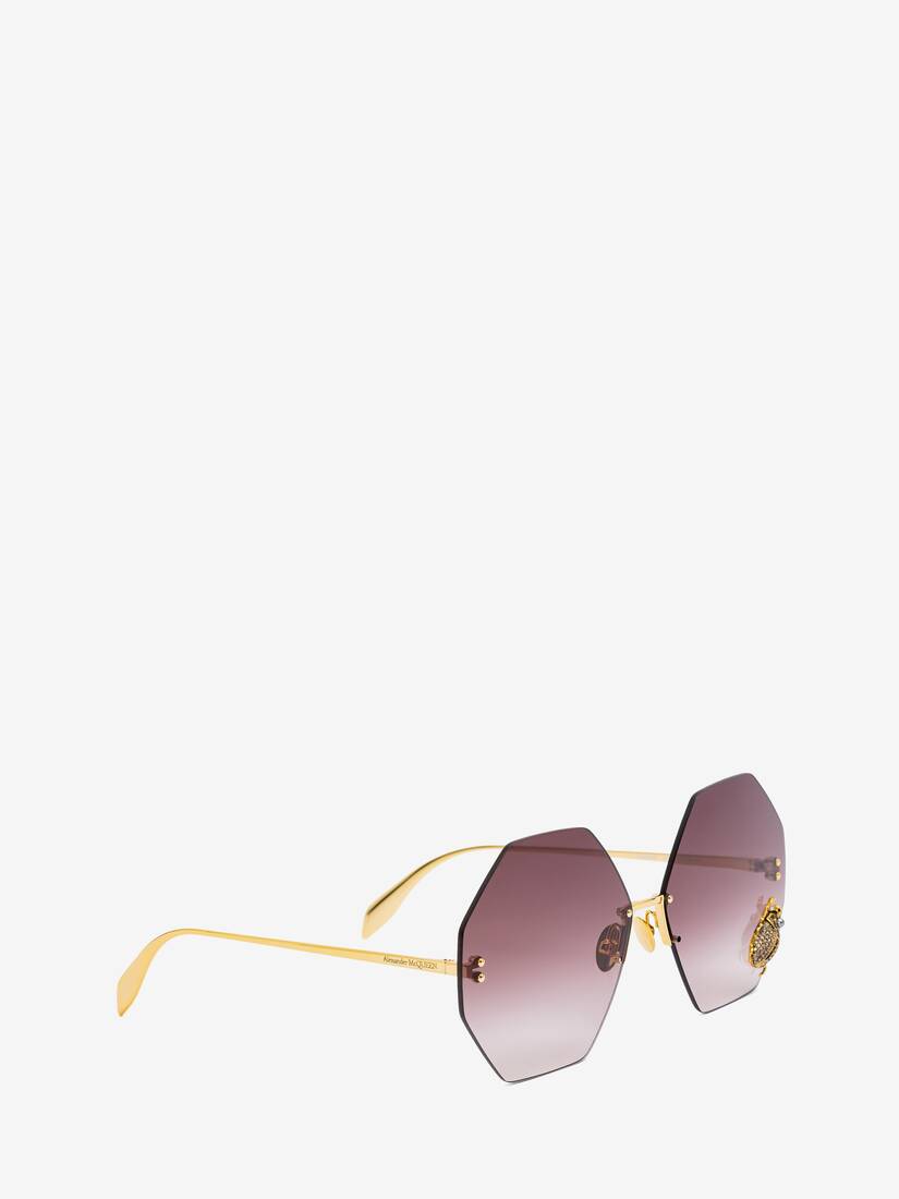 alexander mcqueen beetle sunglasses