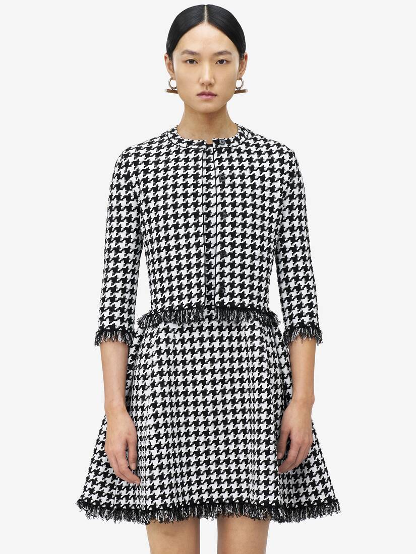 Houndstooth Cardigan