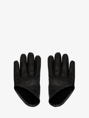 Classic cropped gloves