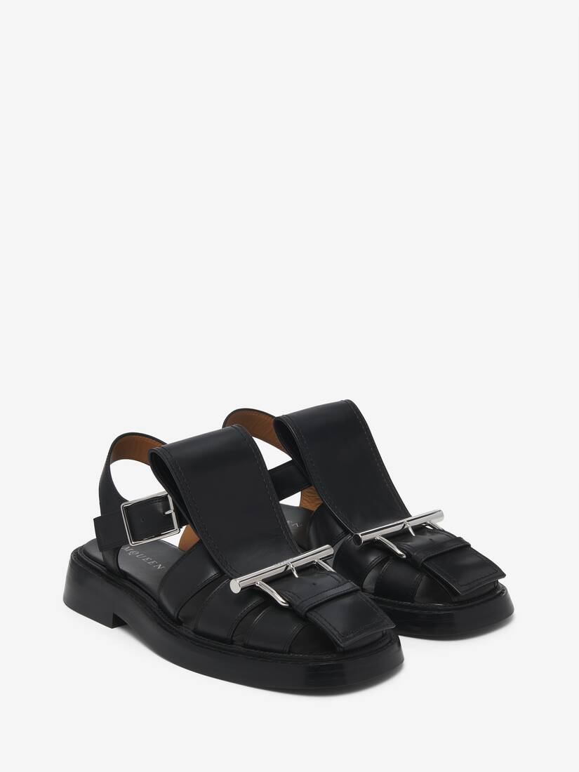 T-Bar Caged Sandal