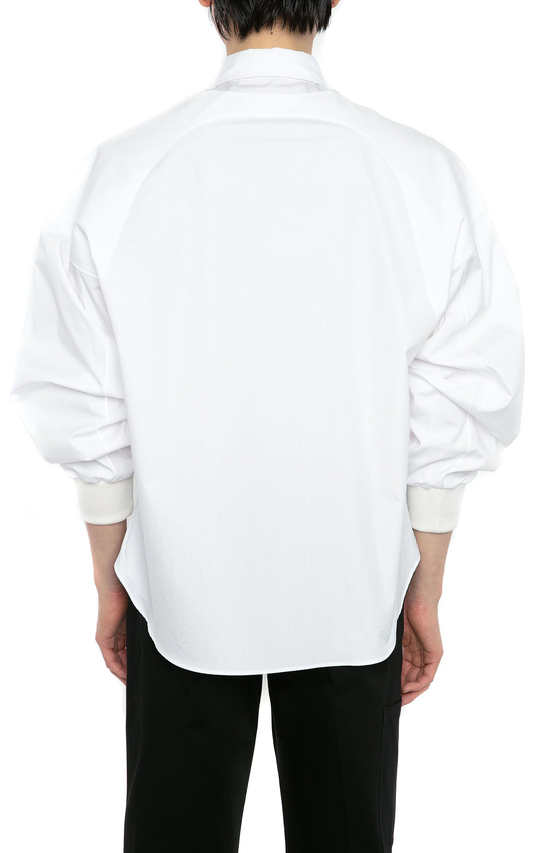 Men's SPORT SHIRT SHIRTS in White in 100% Cotton | Alexander McQueen - image 3