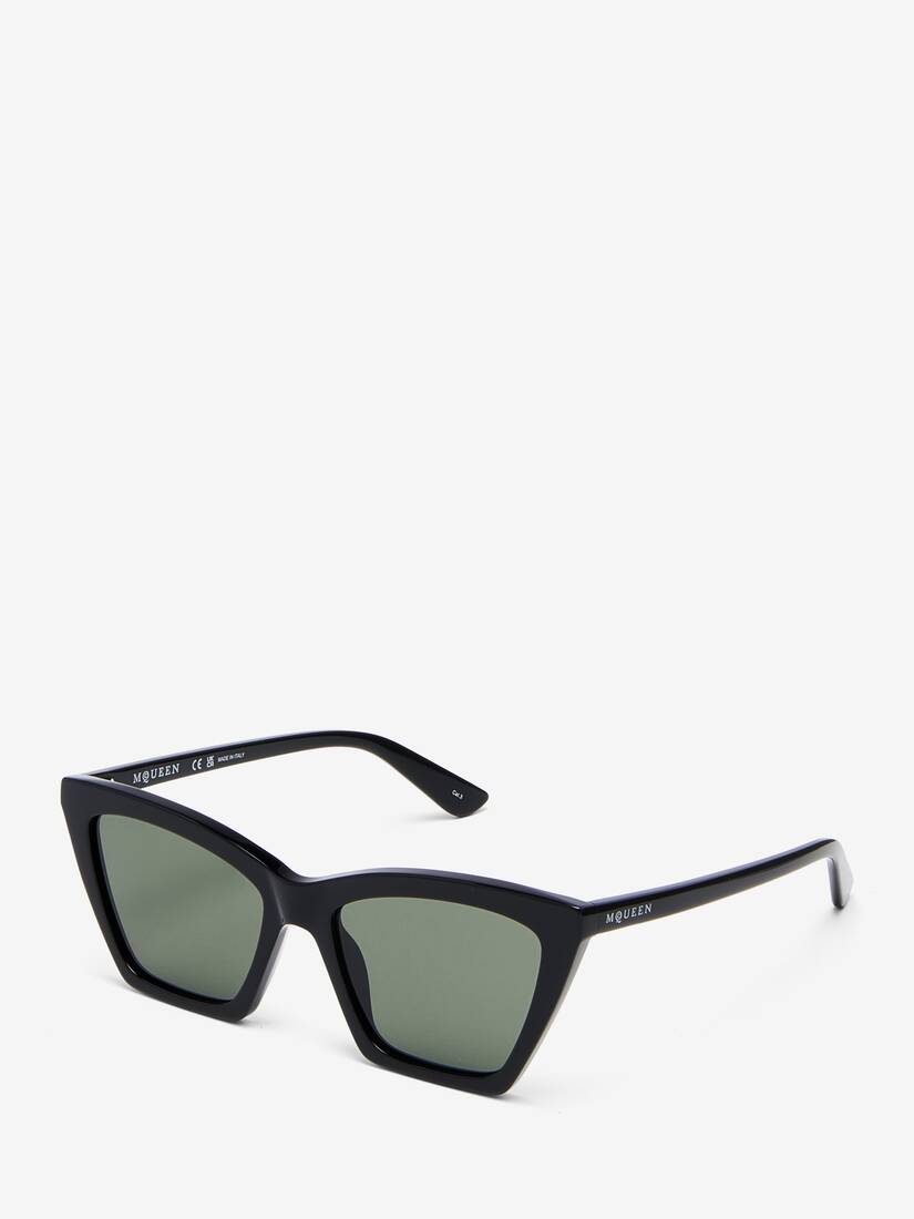 Spike Geometric Cat-eye Sunglasses