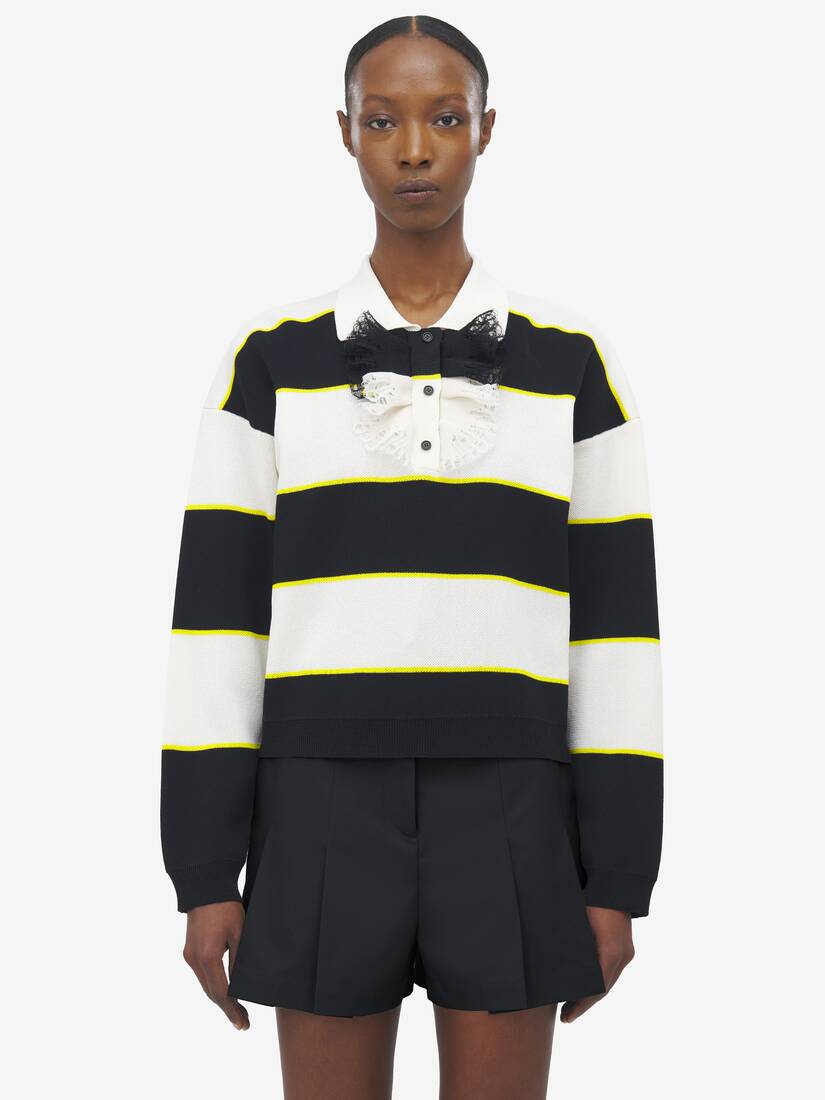 Striped Polo Jumper