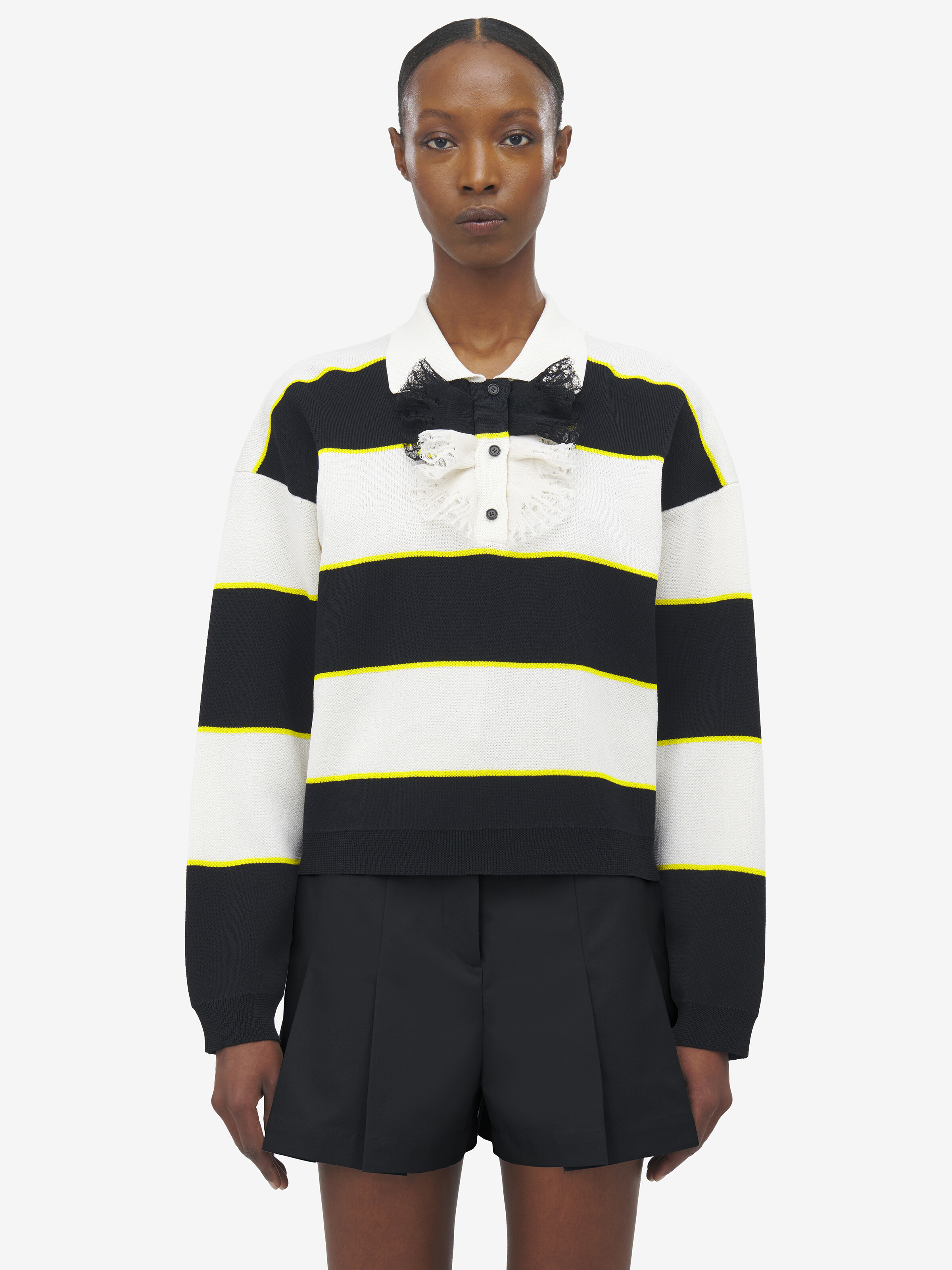 Striped Polo Jumper