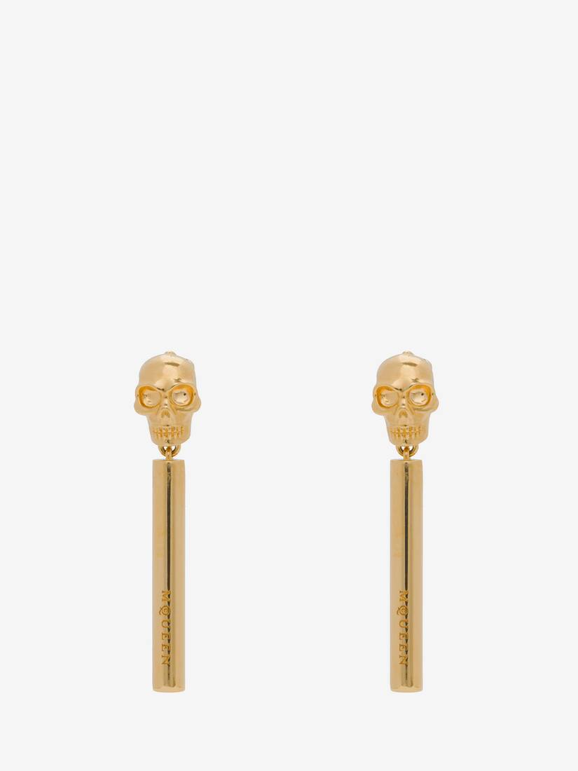 Boucles d'oreilles Skull Bar