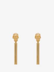 Skull Bar Earrings