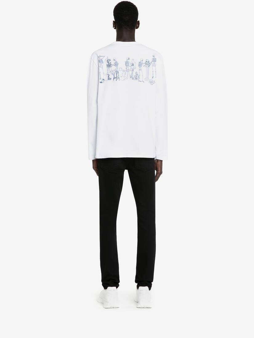 T-Shirt Skeleton Band