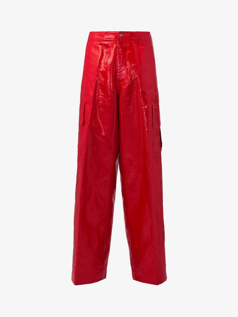 Low Rise Cargo Trousers