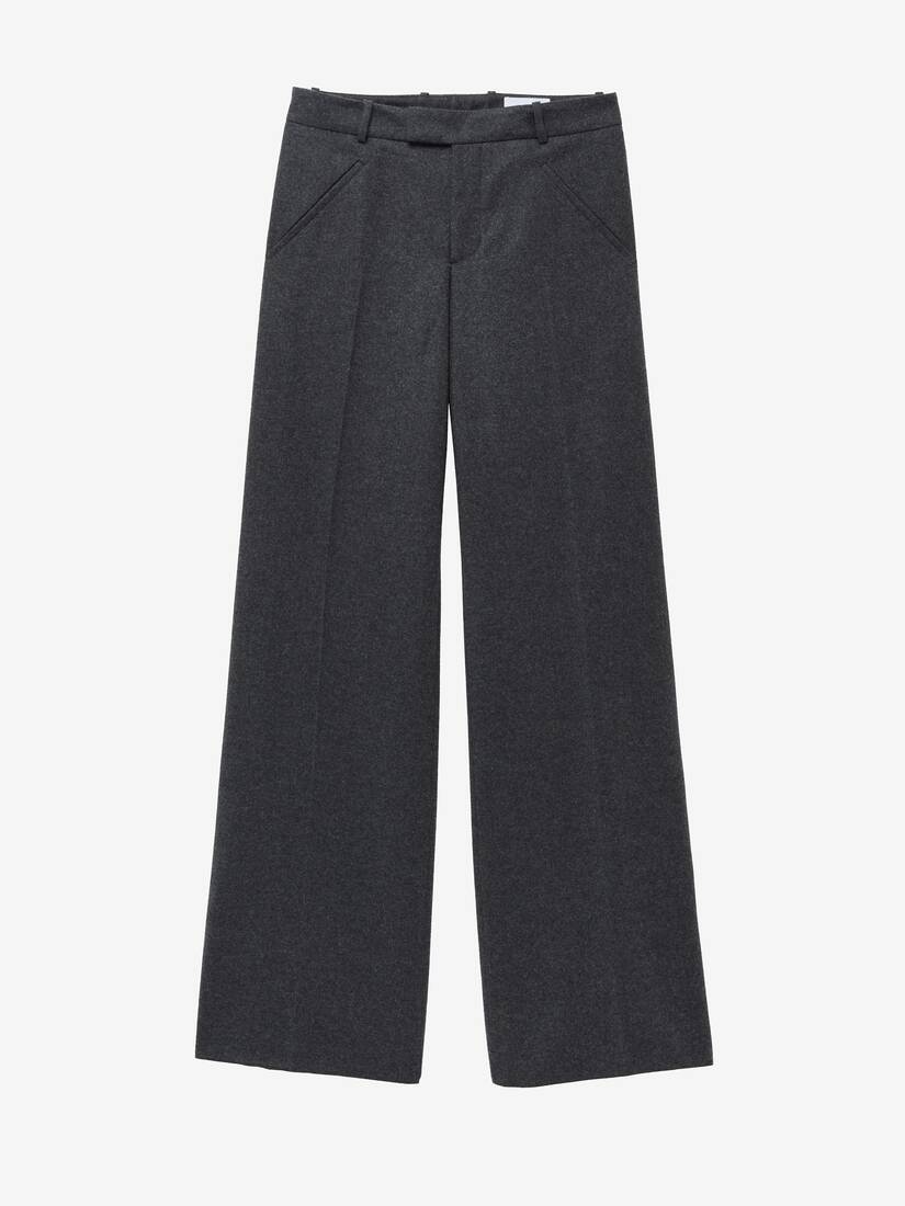 Low Rise Tailored Trousers