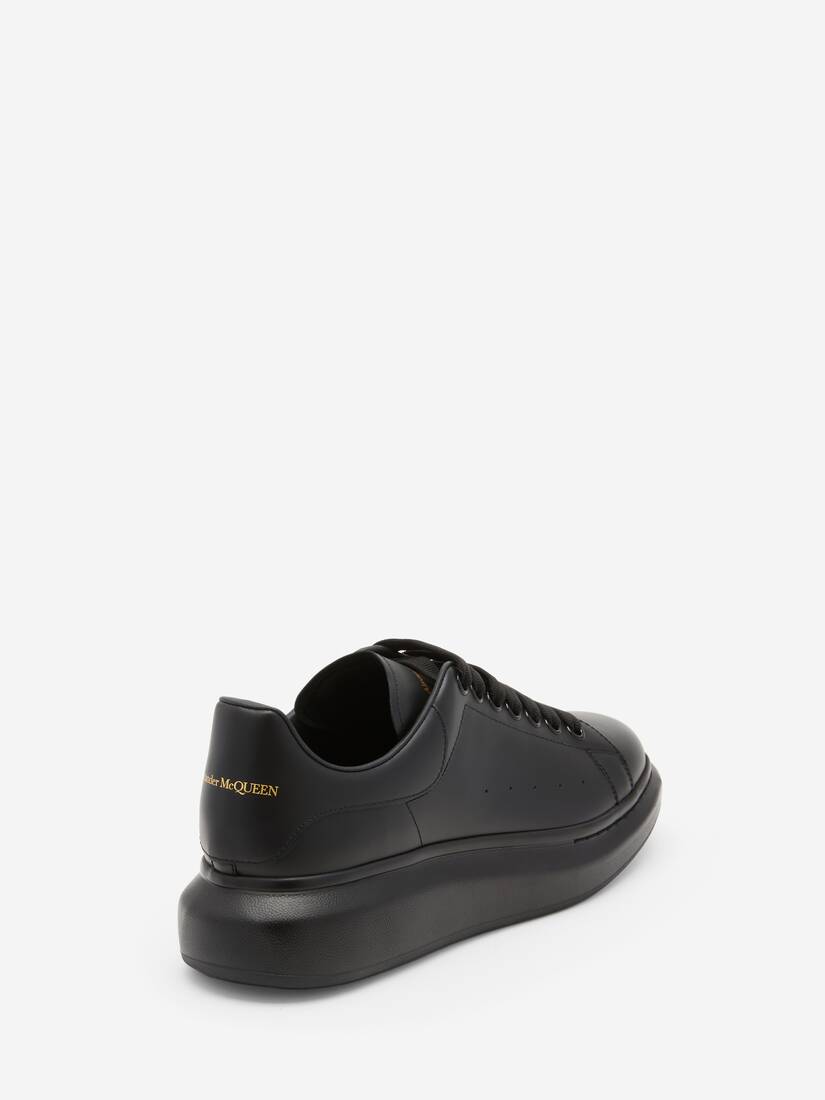 Oversized Sneaker Black for Men Alexander McQueen