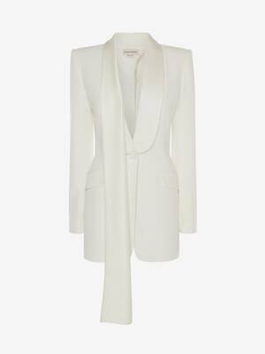 alexander mcqueen white jacket