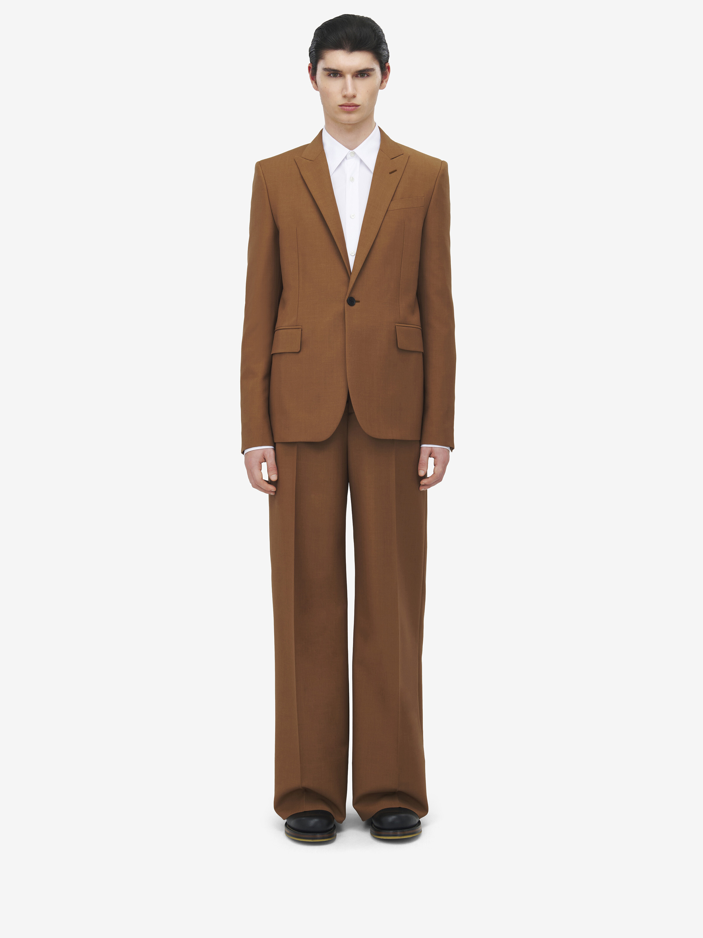 Wool Mohair Single-breasted Jacket