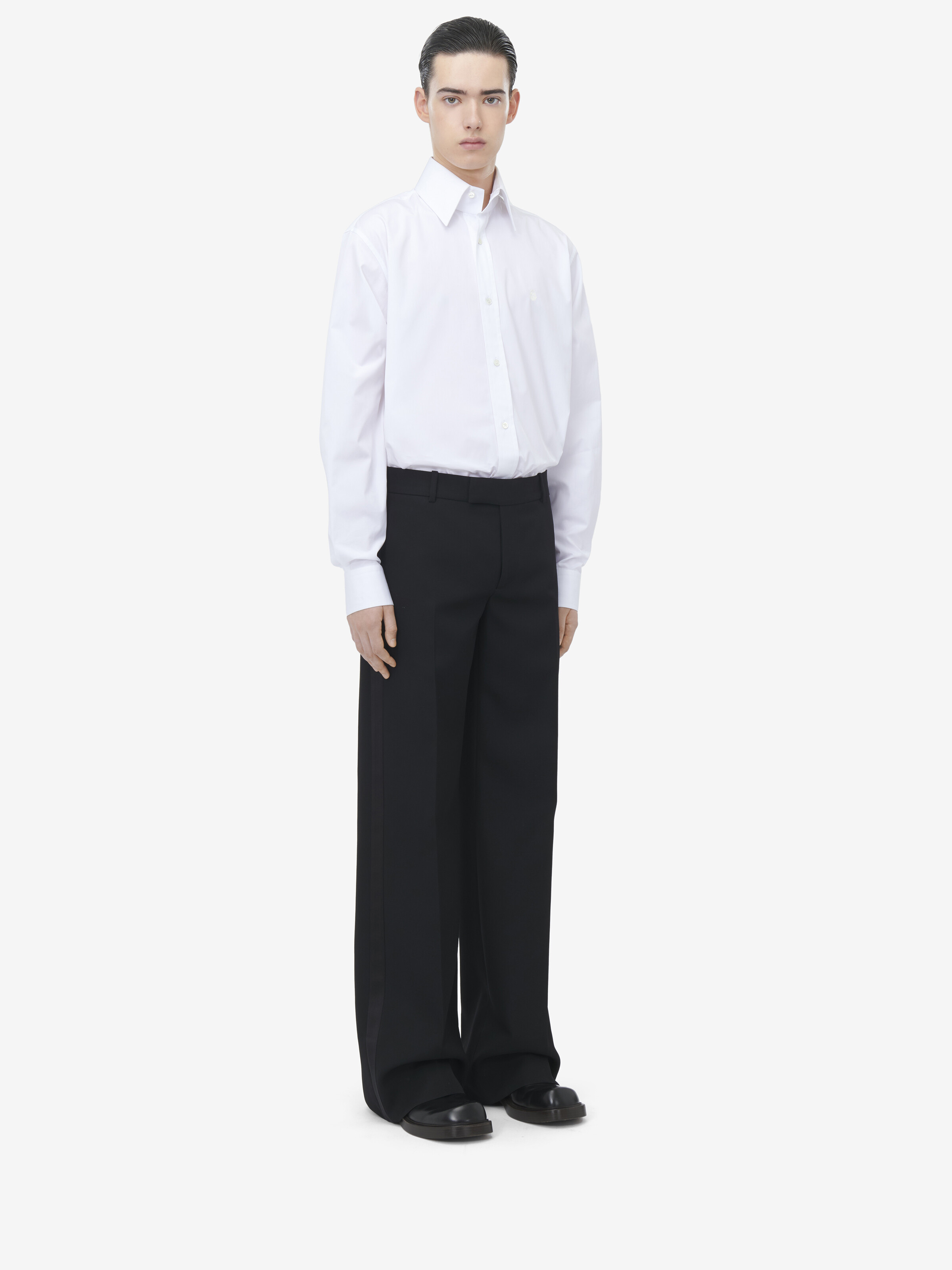 Low Rise Tuxedo Trousers