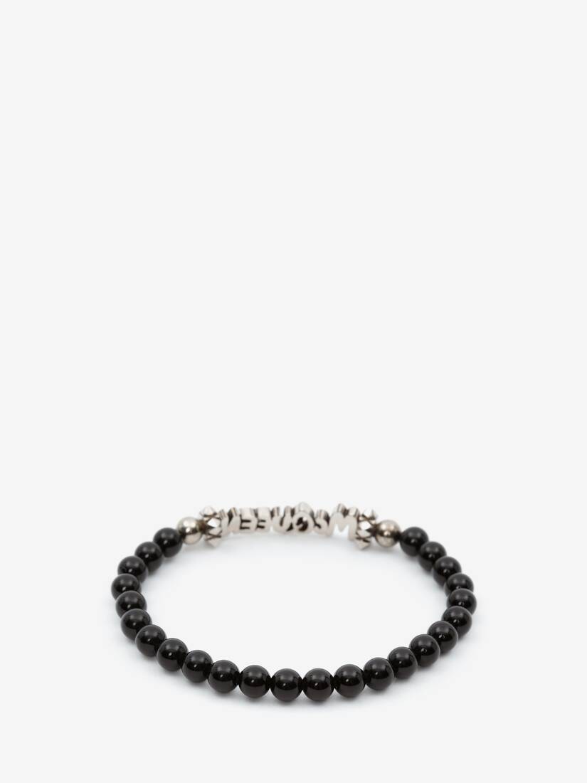 Alexander McQueen Obsidian Bracelet in Black for Men Mens Jewellery Bracelets 