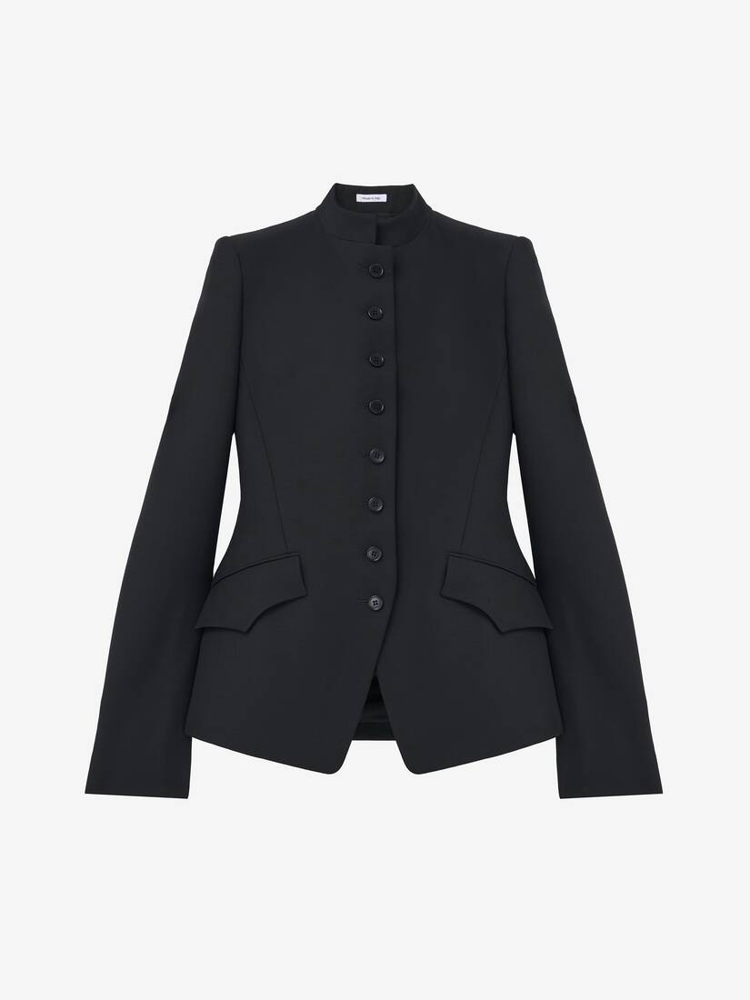 Single-breasted Buttoned Jacket