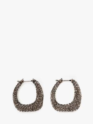 Molten Pave Earrings