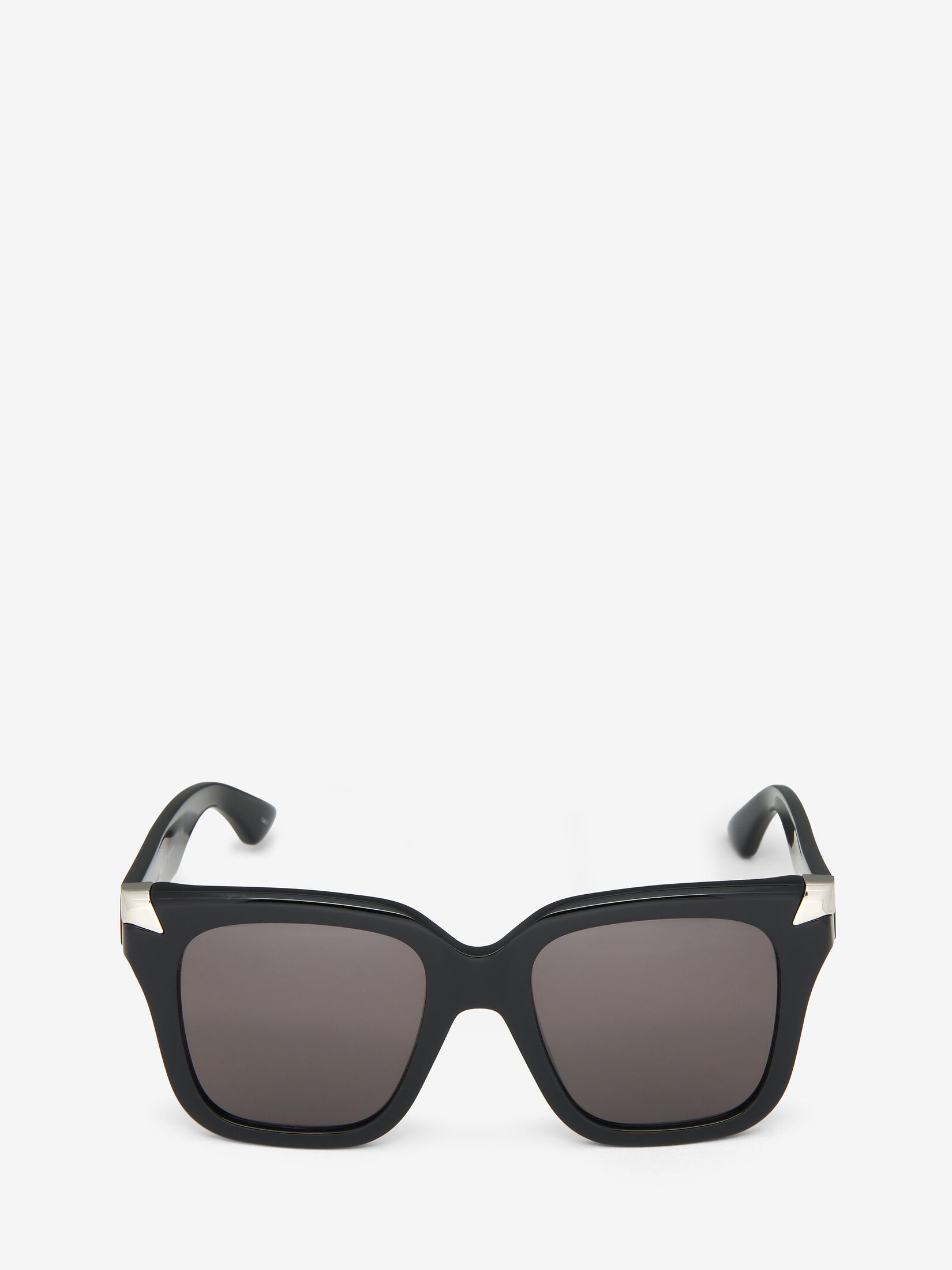 Oversize-Sonnenbrille mit Punk-Nieten