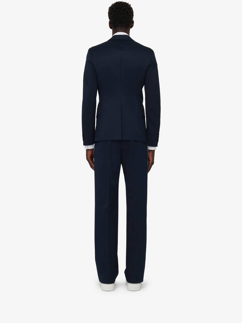 Veste À Boutonnage Simple Et Poche Militaire