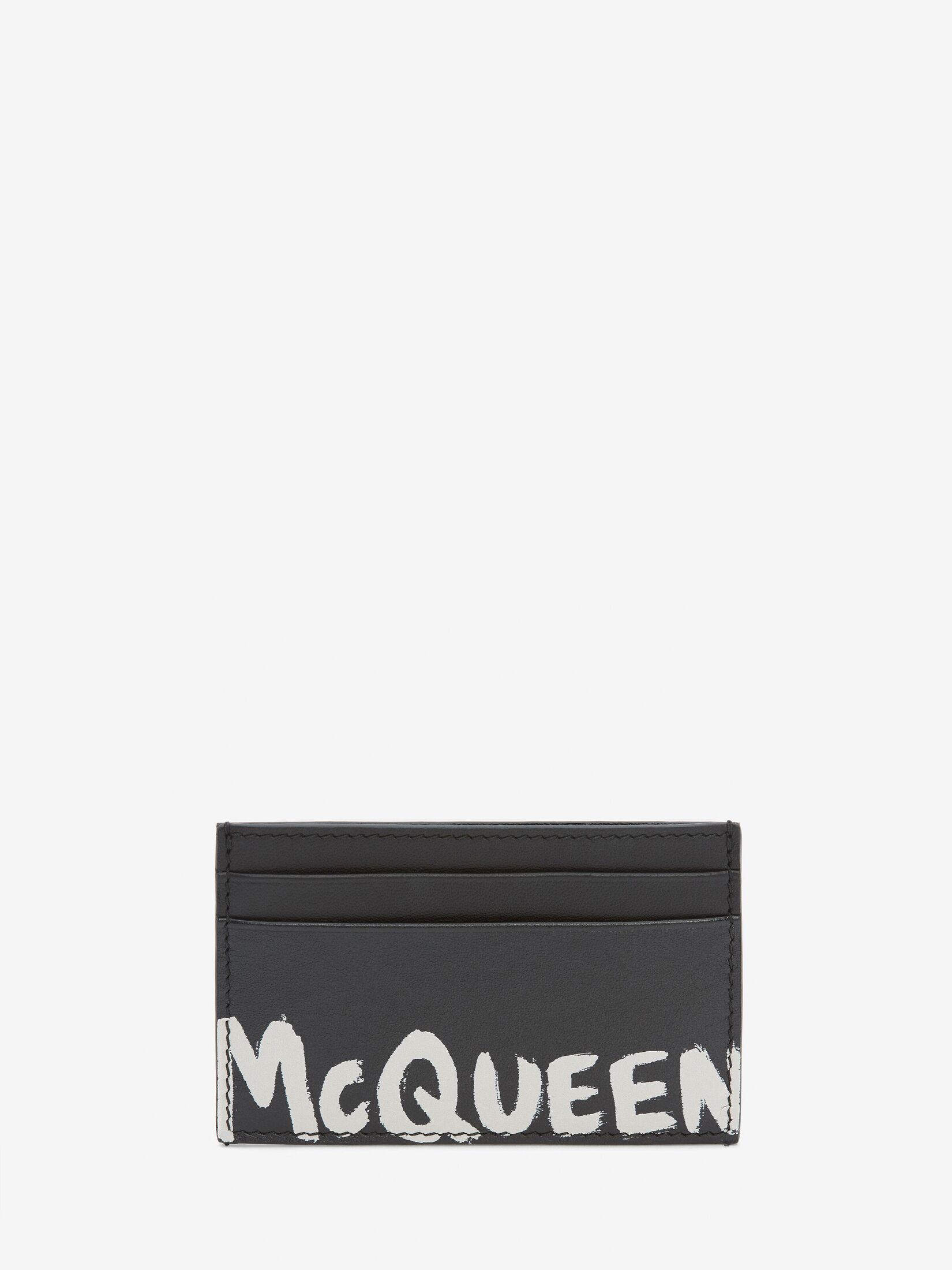 Skull Card Holder in Oxblood | Alexander McQueen US