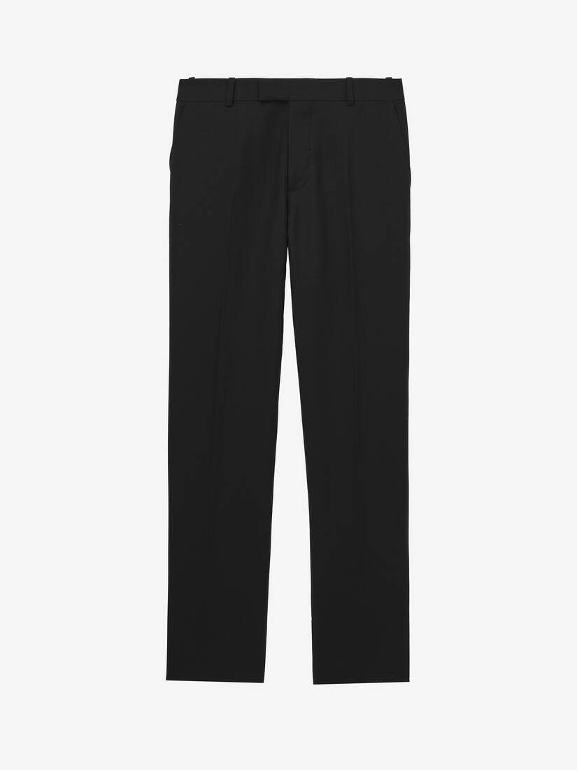 Low-waisted Cigarette Trousers